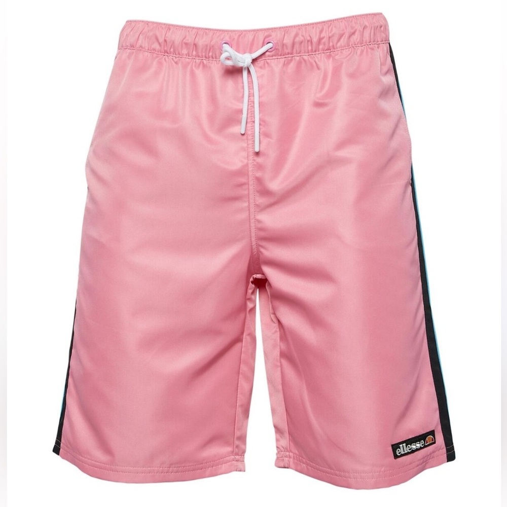 Ellesse Vibrant Pink‎ Swim Trunks Shorts Lined beach Sports S